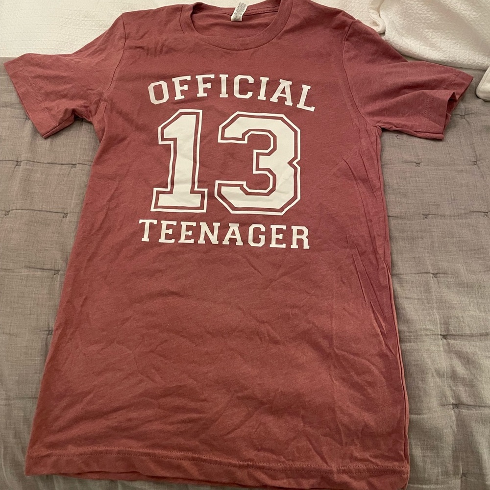 NEVER WORN 13yr old bday shirt